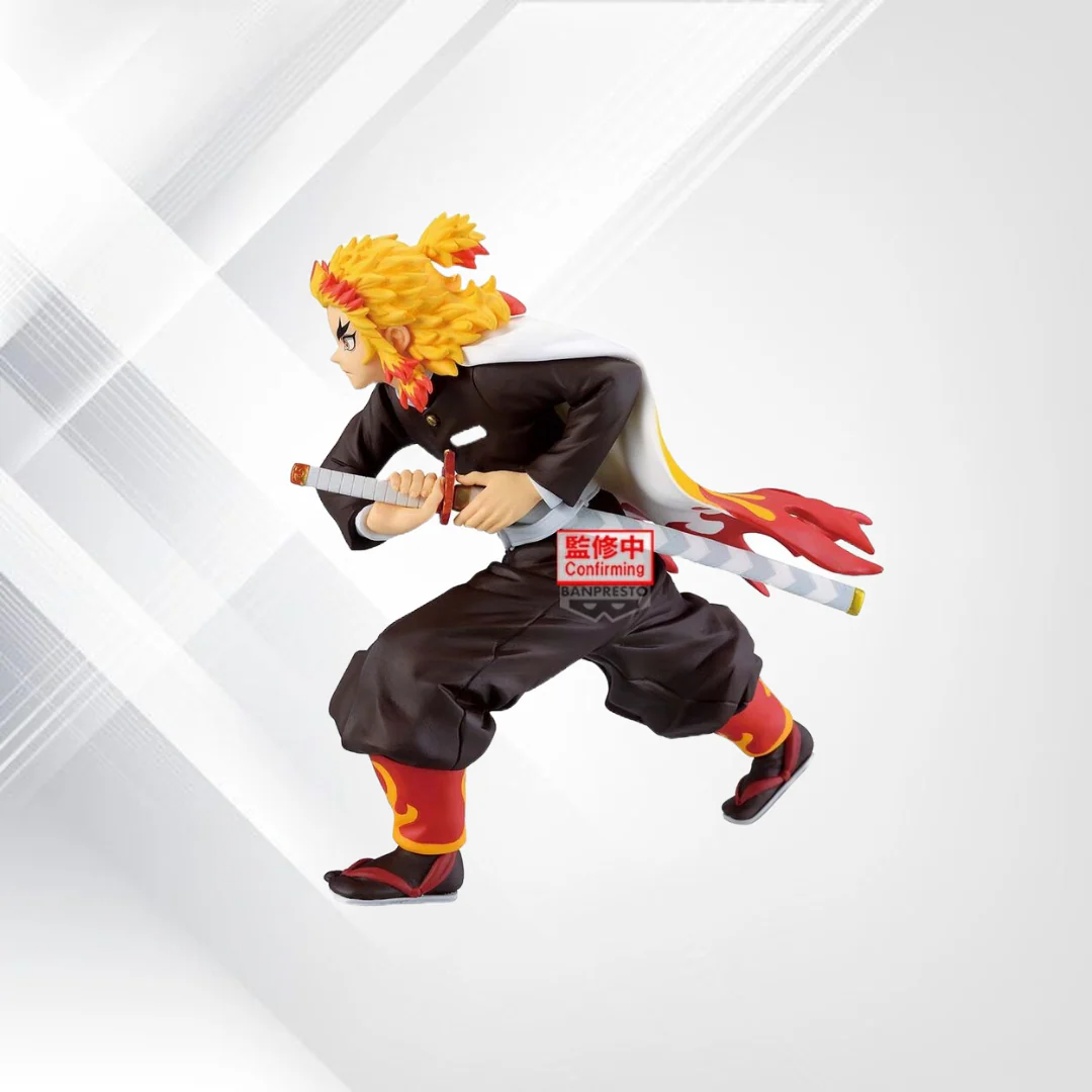 Demon Slayer – Kyojuro Rengoku Maximatic Figure 16 cm (Banpresto) - Image 4