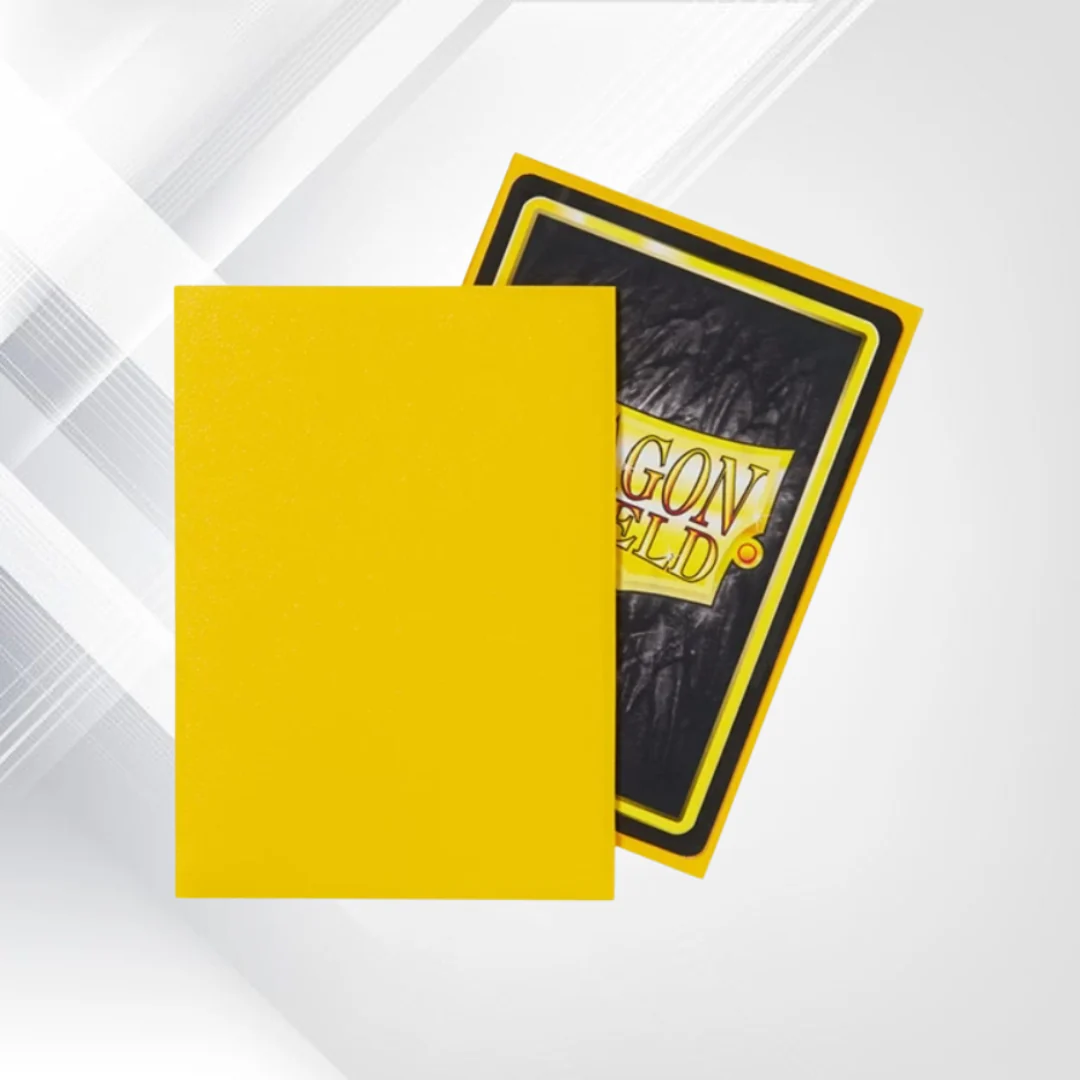 Dragon Shield – Yellow Matte – Koszulki Standard (100 szt.) - Image 2