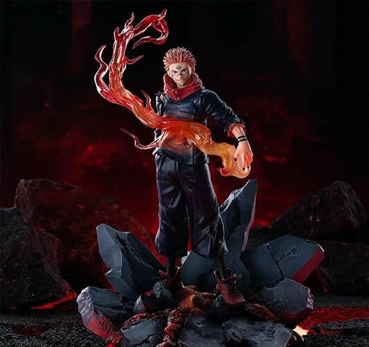 Jujutsu Kaisen – Sukuna Luminasta (23 cm) – Figurka Kolekcjonerska - Image 4