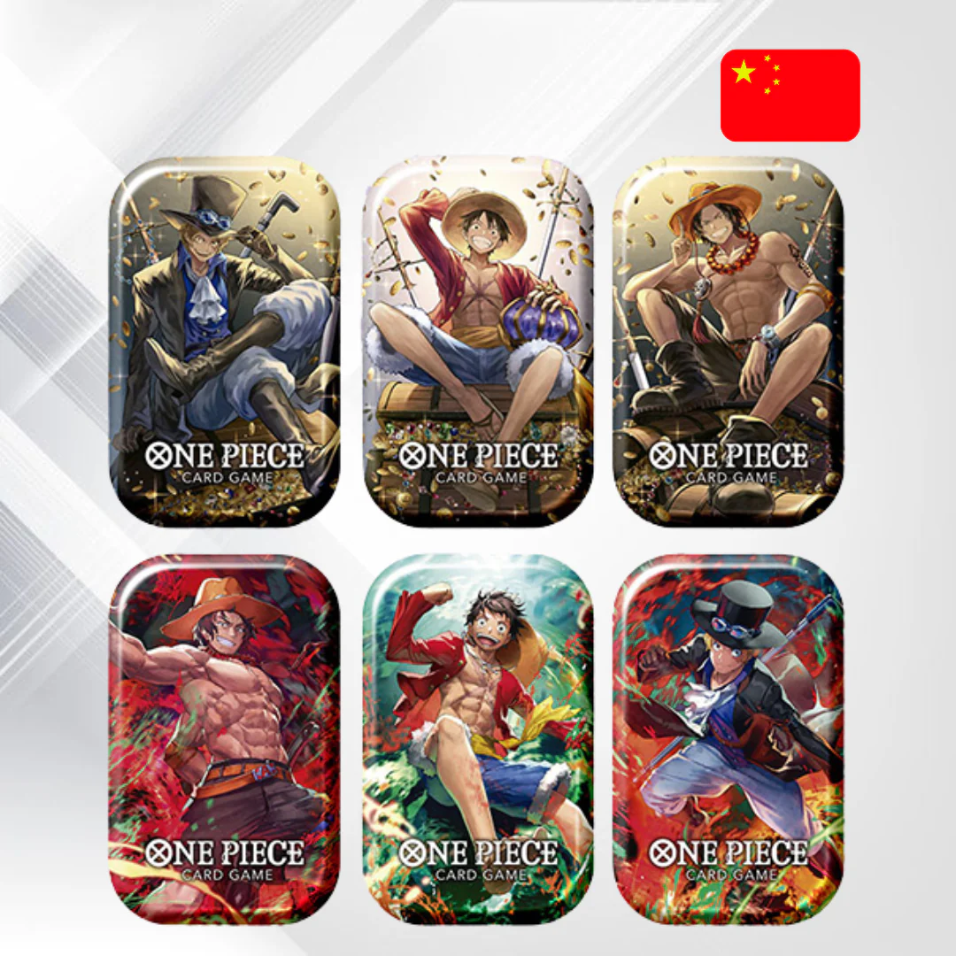 ONE PIECE Mini-Tin Pack Set Vol.1 „Strongest Three Brothers”